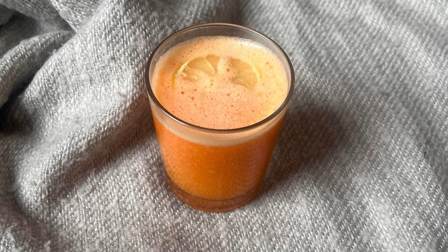 Früh-Schwangerschaft-Rezept: Ginger-Citrus Morning Shot - Vitamin-C-reich + übekeitslindernd