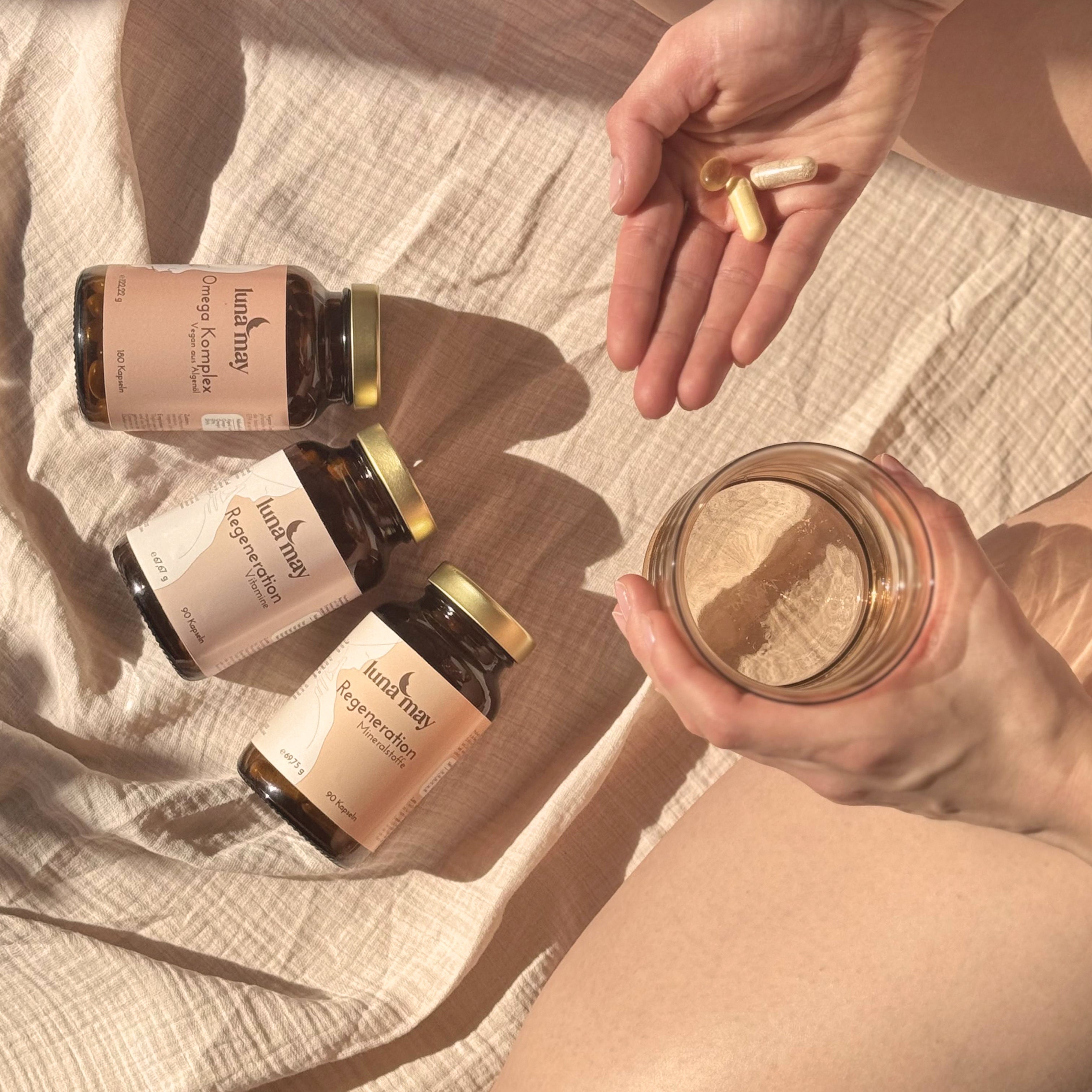 Schwangerschaft Vegan Omega 3 Vitamin Mineral
