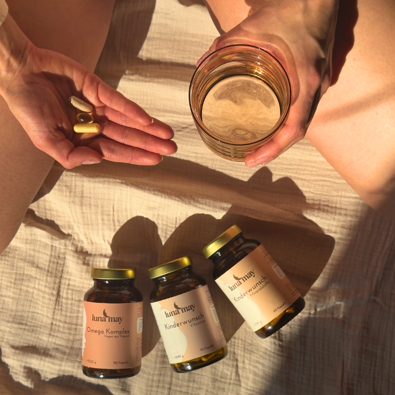 Schwangerschaftsvitamine Mineral und Omega 3