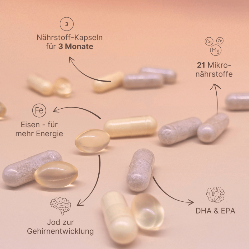 Schwangerschaft Nährstoffe Essentials